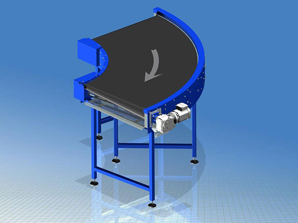 Introducing Intralogistics Belt Curves - The TS-TR100