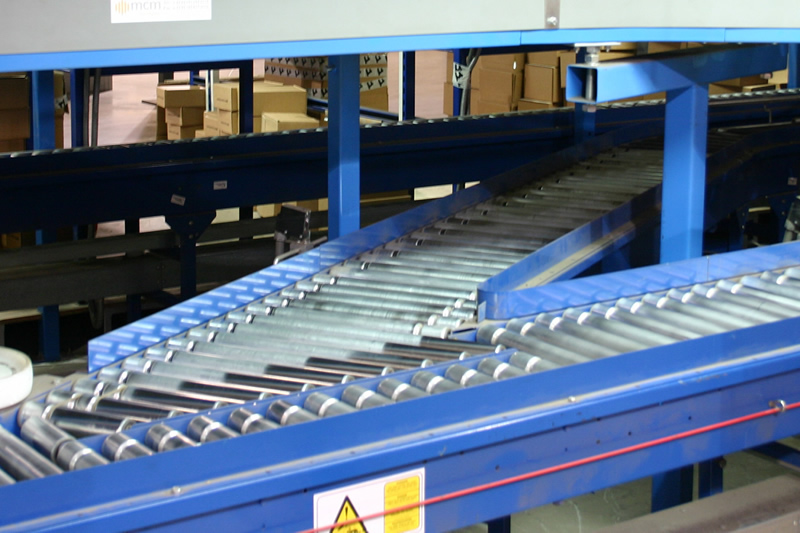 Amber Automation Powered & Gravity Roller Conveyor Systems